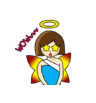 Angel shot hair（個別スタンプ：20）