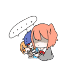 男女と動物（個別スタンプ：27）