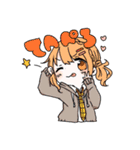 男女と動物（個別スタンプ：33）