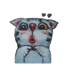 Cat cat love（個別スタンプ：38）