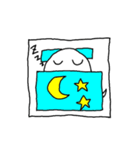 おばけくんの学生生活（個別スタンプ：3）
