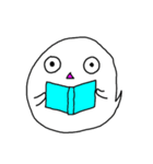 おばけくんの学生生活（個別スタンプ：4）