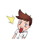 Boys Life : Student Life！（個別スタンプ：21）