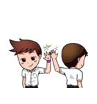 Boys Life : Student Life！（個別スタンプ：35）