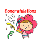 さくみちゃん＆歯っぴーくん（個別スタンプ：4）
