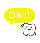 さくみちゃん＆歯っぴーくん（個別スタンプ：11）
