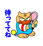 テニス大好き猫（個別スタンプ：31）