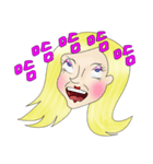 I may not remove makeup（個別スタンプ：2）