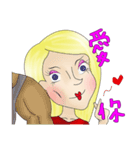 I may not remove makeup（個別スタンプ：6）