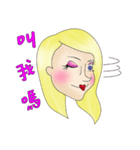 I may not remove makeup（個別スタンプ：10）