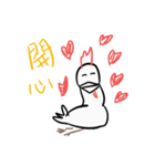 Golden Chicken Says（個別スタンプ：5）