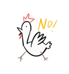 Golden Chicken Says（個別スタンプ：7）