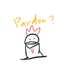 Golden Chicken Says（個別スタンプ：37）