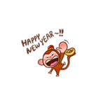 Action Golden Monkey（個別スタンプ：1）