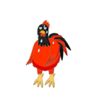 Roo the Red Rooster（個別スタンプ：7）