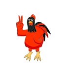 Roo the Red Rooster（個別スタンプ：15）