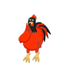 Roo the Red Rooster（個別スタンプ：24）