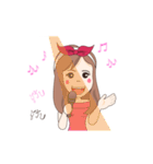 May Ngaea Khon wan Dookdik（個別スタンプ：8）