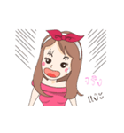 May Ngaea Khon wan Dookdik（個別スタンプ：11）
