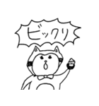 ゆるい猫アライグマくまパンダうさぎ（個別スタンプ：11）