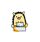 元気を届けるハリネズミ【まんまる堂】（個別スタンプ：13）