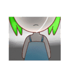Green Hair Girl from Tomorrow（個別スタンプ：13）
