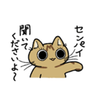 先輩ねこと後輩ねこ。（個別スタンプ：17）