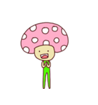 Lady Pinkly Mushroom（個別スタンプ：1）