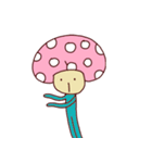 Lady Pinkly Mushroom（個別スタンプ：3）