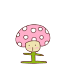 Lady Pinkly Mushroom（個別スタンプ：4）