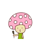 Lady Pinkly Mushroom（個別スタンプ：5）