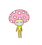 Lady Pinkly Mushroom（個別スタンプ：10）