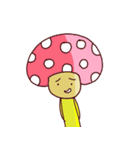 Lady Pinkly Mushroom（個別スタンプ：13）