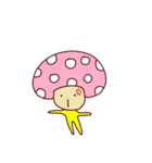 Lady Pinkly Mushroom（個別スタンプ：15）