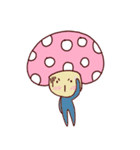 Lady Pinkly Mushroom（個別スタンプ：23）