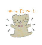 Capricious Toy Poodle Hapio（個別スタンプ：4）