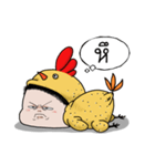 grilled Chicken mood Media（個別スタンプ：3）