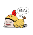 grilled Chicken mood Media（個別スタンプ：4）