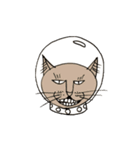 宇宙に猫がいたら（個別スタンプ：5）
