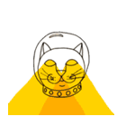 宇宙に猫がいたら（個別スタンプ：7）