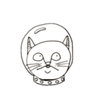 宇宙に猫がいたら（個別スタンプ：8）