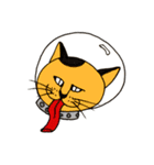 宇宙に猫がいたら（個別スタンプ：11）