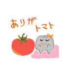 ホワイト君の野菜生活（個別スタンプ：18）