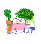 ホワイト君の野菜生活（個別スタンプ：31）