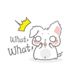 Rabbit meow child（個別スタンプ：16）