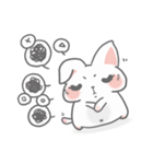 Rabbit meow child（個別スタンプ：17）