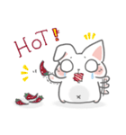 Rabbit meow child（個別スタンプ：28）