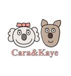 Cara ＆ Kaye（個別スタンプ：1）