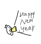 000 Mr.3 Happy new year（個別スタンプ：20）