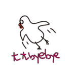 online stupid birds~life is so good~（個別スタンプ：9）